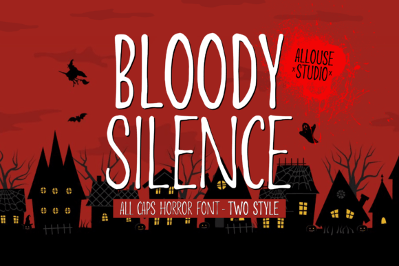 Bloody Silence Font for Bold Branding and Eye-Catching Designs