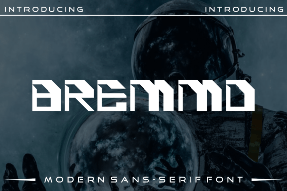 Bremmo – A Modern Display Font for Bold Branding