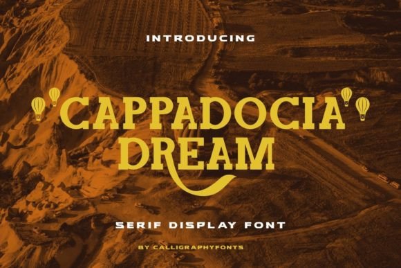 Cappadocia Dream: A Serif Font for Modern Web Design