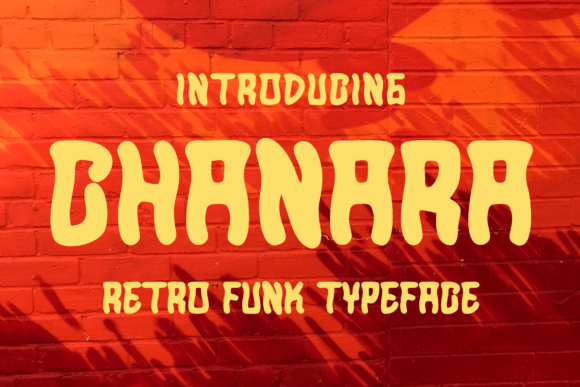 Chanara: A Funky Retro Font for Your Branding Needs