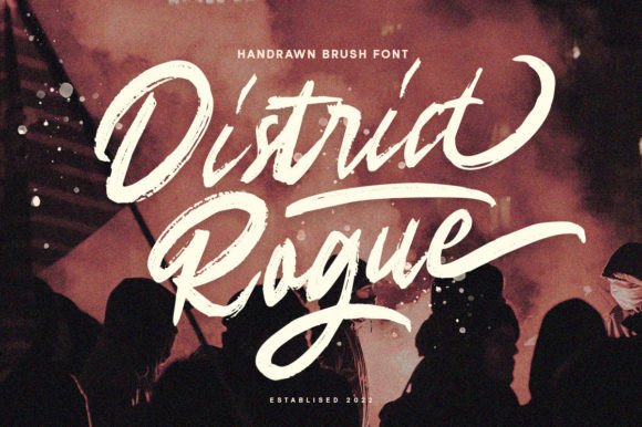 District Rogue Font for Bold Digital Branding