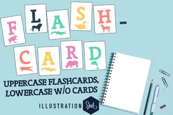 Flashcard: A Bold Display Font for Eye-Catching Branding