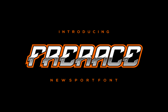 Frerace: A Modern Display Font for Creative Makers