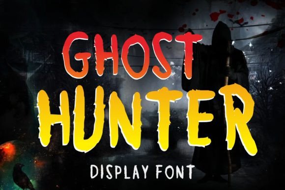 Ghost Hunter Font for Spooky and Engaging Design
