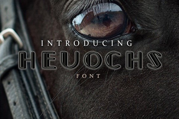 Heuochs Font for Bold and Daring Visual Campaigns