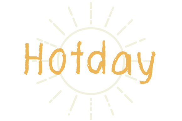 Hot Day Font for Creative and Casual Editorial Designs