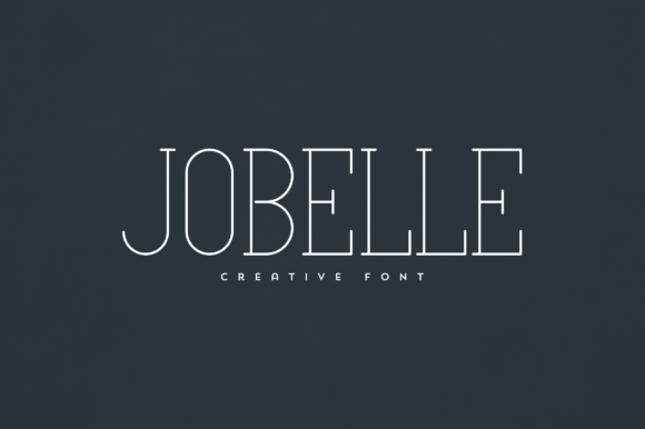 Jobelle Display Font for Handmade Creations