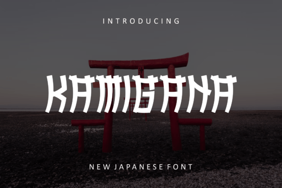 Kamigana: A Modern Display Font for Elegant Editorial Design