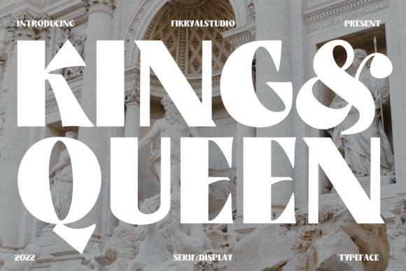 King and Queen Font for Luxury Branding and Modern Design