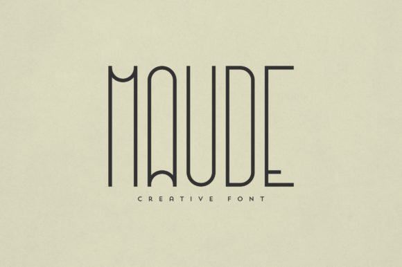 Maude: A Display Font That Elevates Your Branding