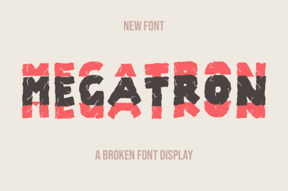 Megatron Display Font for Modern Branding
