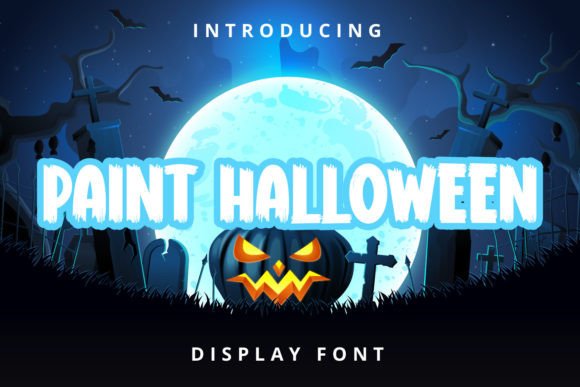 Paint Halloween Font for Bold Branding and Creative Impact
