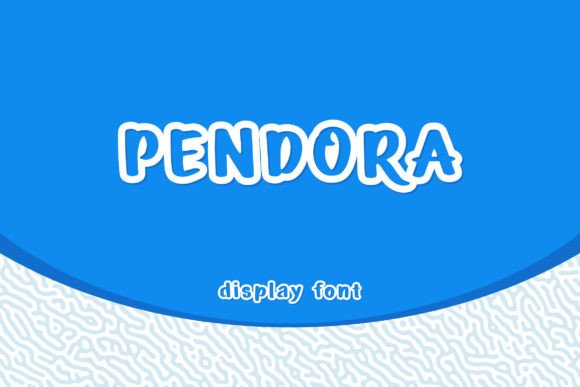 Pendora: A Handmade Display Font for Creative Web Projects