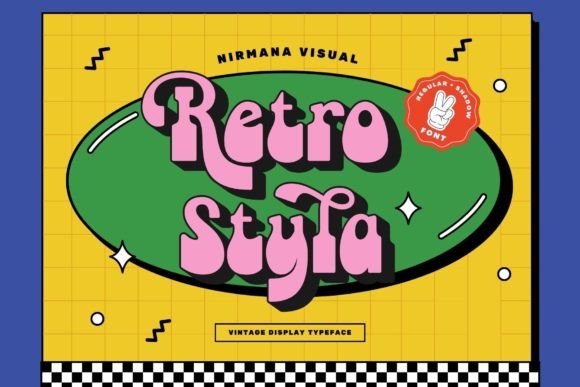 Retro Styla Font for Bold Web Design