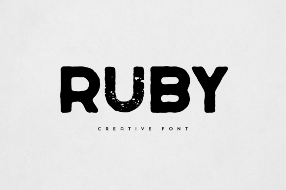 Ruby: A Display Font for Bold Branding and Eye-Catching Typography