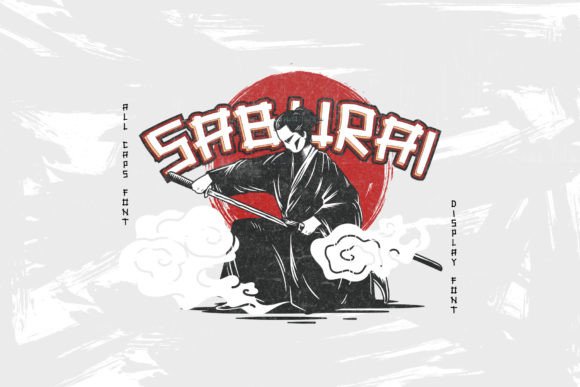 Saburai: A Modern Font for Japanese-Inspired Branding