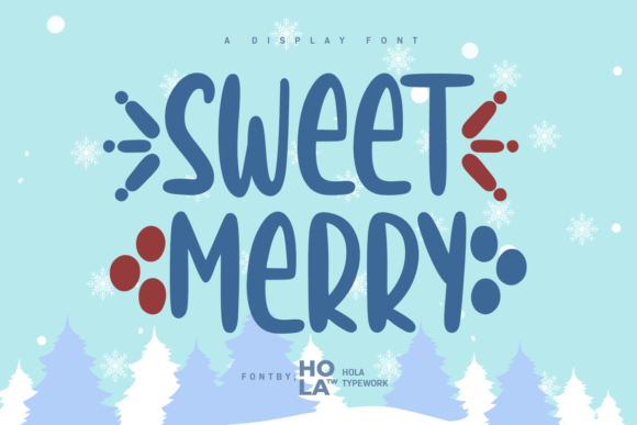 Sweet Merry Font for Engaging Branding and Social Media Design