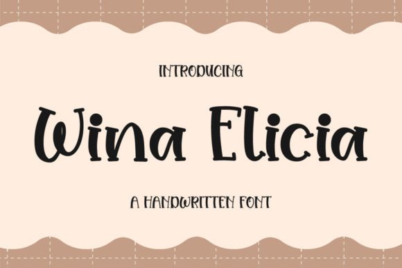 Wina Elicia: A Cute Serif Font for Memorable Branding